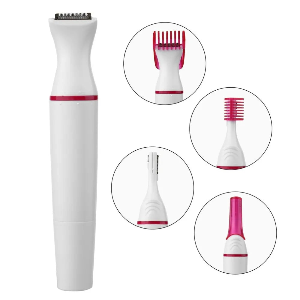 5-in-1 Women's Electric Hair Removal Shaver